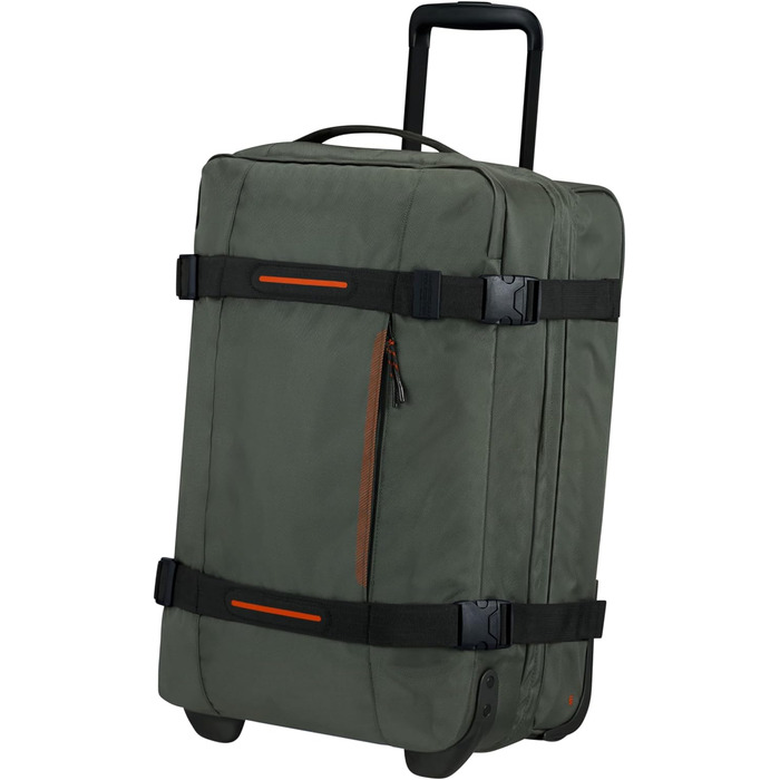Дорожня сумка на 2 колесах American Tourister Urban Track, зелена (темно-хакі), розмір S, 55 см, 55 л