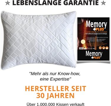 Ортопедична подушка для шиї з Memory Foam 40x60 см: підтримка, зняття болю, комфортний сон. Гарантія якості!