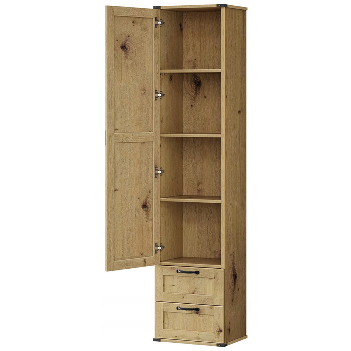 Стелаж Matkam 40 x 180 x 30 см, дуб артизан