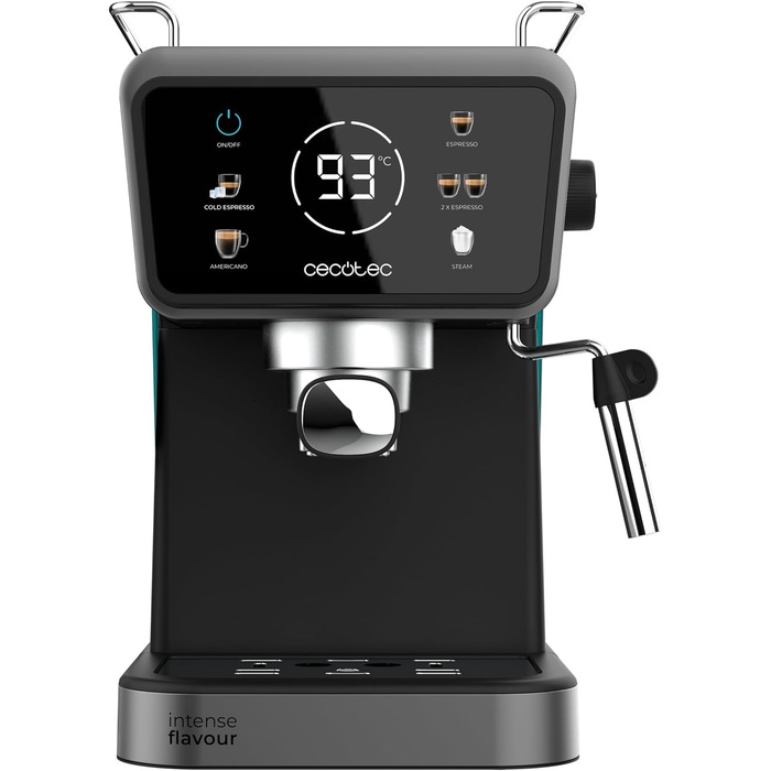 Еспресо-машина Cecotec Power Espresso 20: еспресо, капучино, холодний кави, 20 Bar, професійна якість. Touch ColdBrew
