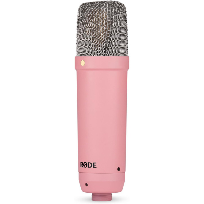 Студійний мікрофон Rode NT1 Signature Pink з мікрофонною стійкою keepdrum