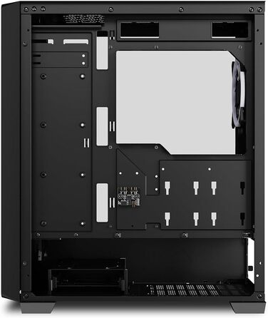 Корпус для ПК Sharkoon VS8 RGB Midi ATX, чорний