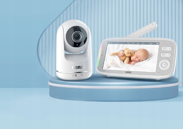 Електронна відеоняня Neno Vista: LCD-дисплей, камера з живим відео, нічний режим, поворотний механізм