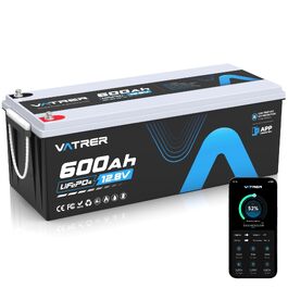 Акумулятор LiFePO4 VATRER POWER 12V 300Ah (600Ah) з функцією самопідігріву