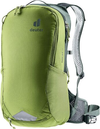 Рюкзак для велосипеда Deuter Race Air 14+3 л, Meadow-ivy, вентиляція спини