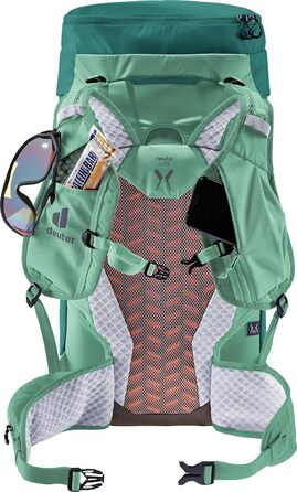 Жіночий туристичний рюкзак Deuter Speed Lite 28 SL, 28 л, легкий, бірюзово-зелений