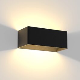 Світильник LED Homefire настінний 5W чорний, внутрішній, з регульованим променем, тепле біле світло 3000K для спальні, вітальні, коридору, сходів