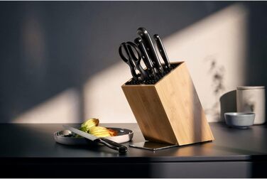 Набір ножів WMF Spitzenklasse Plus 6 предметів з бруском, Made in Germany, кухоні стрічка, FlexTec, Performance Cut