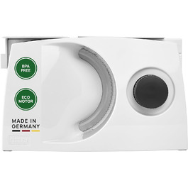 Електрична скибочкарка ritter markant 05 для хліба та продуктів, складана, з Eco-мотором, вироблено в Німеччині