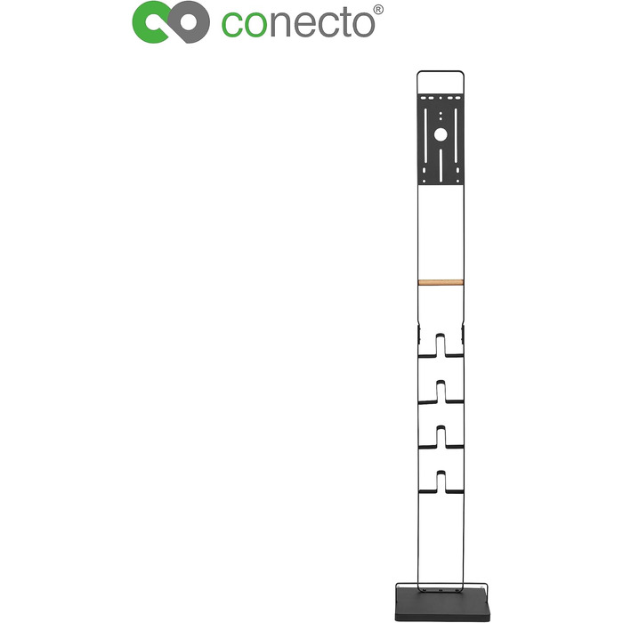 Підставка для пилососа conecto SA-VAC-50, чорна