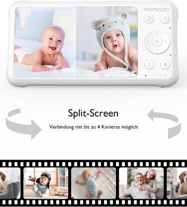 Радіоняня Momcozy з камерою 5