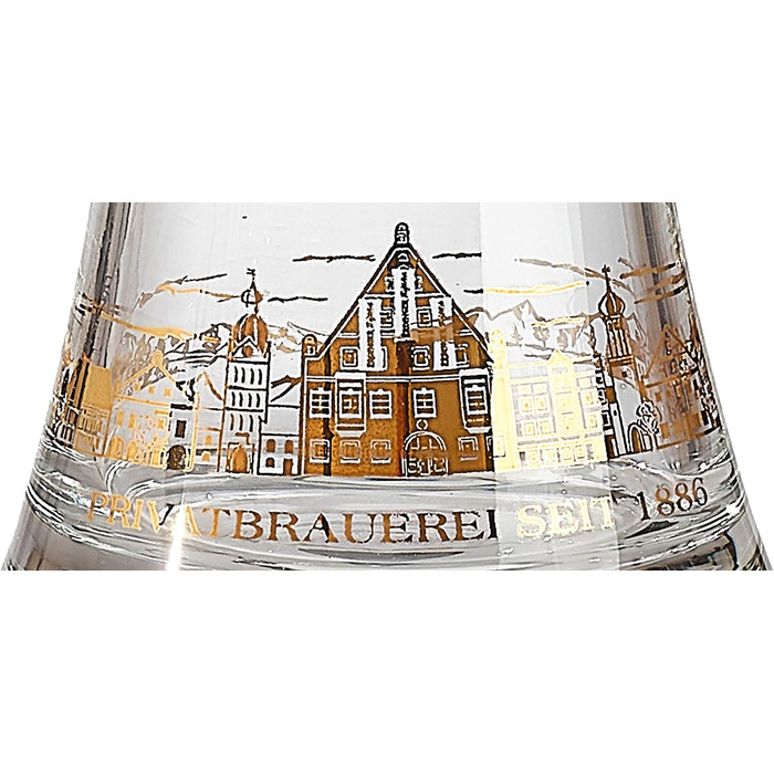 Пивні склянки Ritzenhoff & Breker Erdinger, 500 мл, 2 шт – скло для пшеничного пива