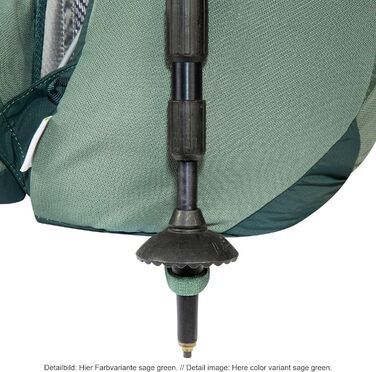 Рюкзак для туризму Tatonka Hike Pack 22, 22 л, з вентильованою спинкою та дощовиком, темно-синій