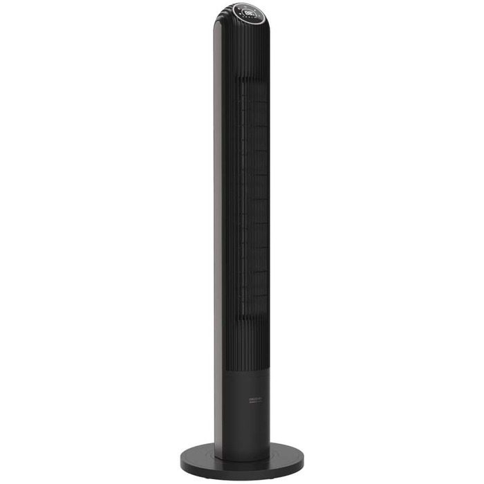 Вентилятор вежа Cecotec EnergySilence 9090 Skyline Ionic 119 см, 45 Вт, Іонізатор, LED Touch, Пульт, 3 режими, Таймер 12 год, Обертання 70°, Чорний