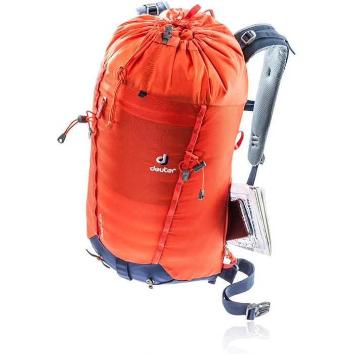 Рюкзак deuter Guide Lite 24 л унісекс, для походів, папайя-синій