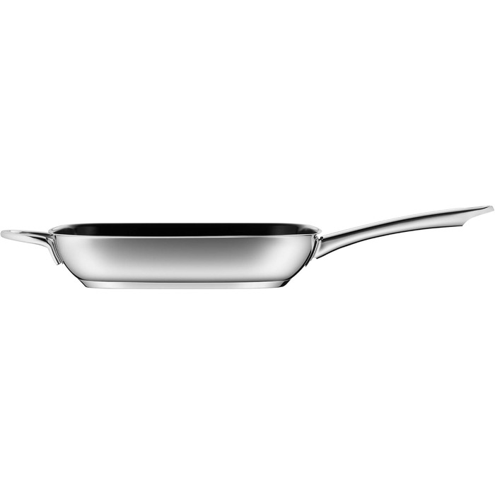 Wok Durado з нержавіючої сталі: антипригарне покриття, для всіх плит, до 260°C, 28x28 см