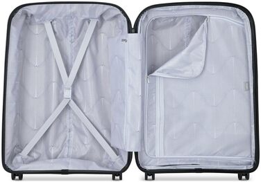 Велика валіза DELSEY PARIS Belmont Plus, жорсткий корпус, екологічна, 102 л, 76x52x32 см, зелена