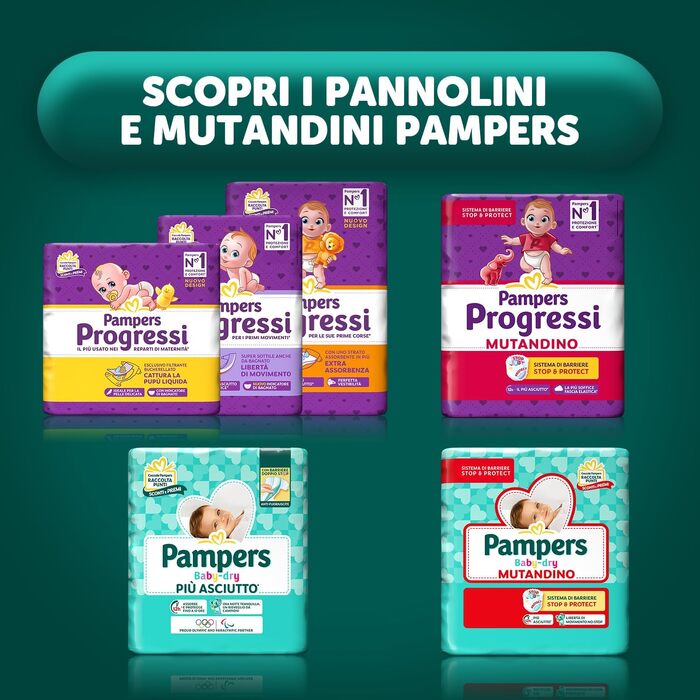 Підгузки Pampers Sonne und Mond, розмір 6 (15-30 кг), 78 шт