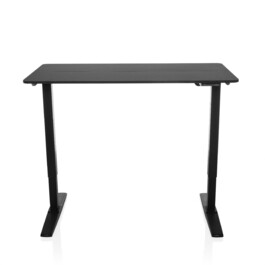 Письмовий стіл STAND CARBON 120 x 60 електричний регульований по висоті чорний hjh OFFICE