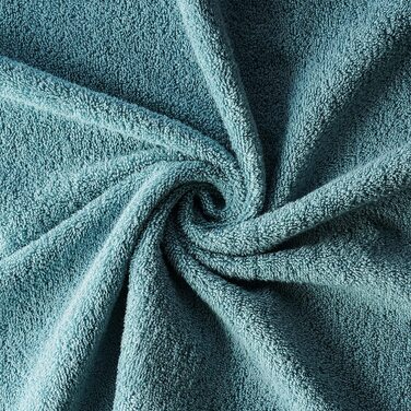 Набір рушників Homewell – м’які та поглинаючі, 100% бавовна, сертифікат Oeko-Tex 100, 2 банних + 4 для рук, бірюзові
