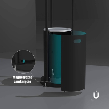 Газовий обігрівач-парасолька для тераси Terra Hiker, інфрачервоний промінник