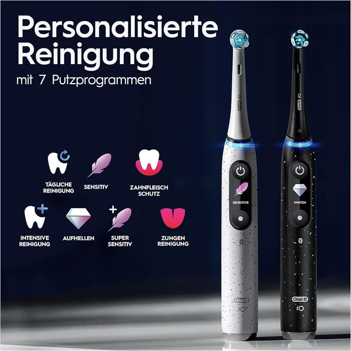 Електрична зубна щітка Oral-B iO Series 10, чорна