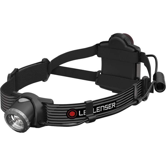 Налобний ліхтар Ledlenser H7 SE LED 300 Люмен, 160 м, з фокусуванням, заднім підсвічуванням, батареями та USB-кабелем