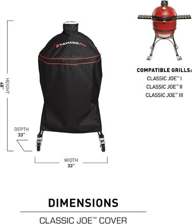 Чохол для вугільного гриля Kamado Joe Classic Joe 18