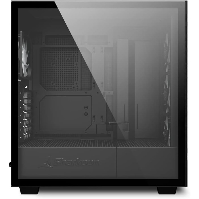 Корпус для ПК Sharkoon Rebel C50 RGB ATX чорний з підсвіткою