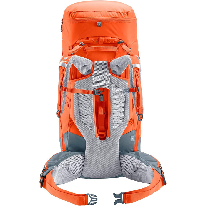 Жіночий трекінговий рюкзак Deuter Aircontact Core 45+10 л, паприка-графіт