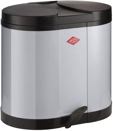 Сортувальний контейнер для сміття Wesco Öko-Sammler 170, 2×15 л, сірий