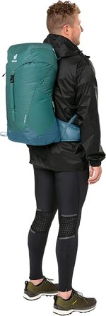 Унісекс туристичний рюкзак Deuter AC Lite 30 л, Alpinegreen-arctic