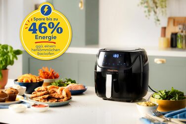 Фритюрниця Russell Hobbs SatisFry Rapid AirFryer 4л з нержавіючої сталі, 7 функцій, 10 програм, без олії