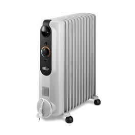 Масляний радіатор De'Longhi Radia S EasyTronic (TRRSE1225) з електронним керуванням, 12 секцій, для приміщень до 75 м³, енергоощадний режим