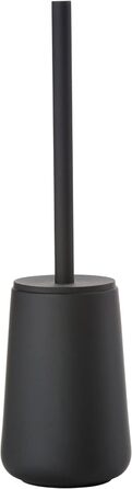 Щітка для туалету Zone Denmark Nova One, керамічна, з підставкою, чорна, Soft-Touch, 10,3×37 см