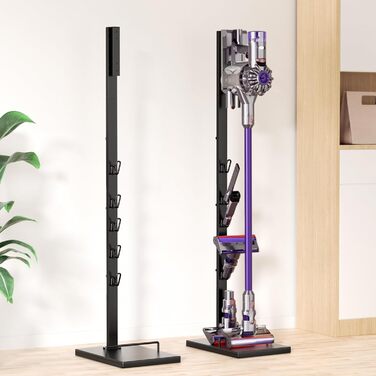 Підставка-органайзер для акумуляторних пилососів Dyson V15, V12 Slim, V11, V10, V8, V7, V6, Detect, Absolute, DC58, DC62, DC74 – тримач для аксесуарів, сумісний з Dyson