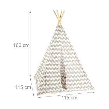 Намет Relaxdays Tipi для дітей