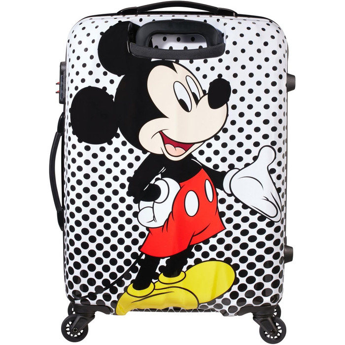 Дитяча валіза American Tourister Disney Legends Spinner S, 65 см, 36 л, багатоколірна (Mickey Mouse Polka Dot)