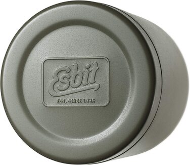Термоконтейнер Esbit Classic для їжі, 750 мл, оливковий, нержавіюча сталь – харчовий термос для гарячих та холодних страв
