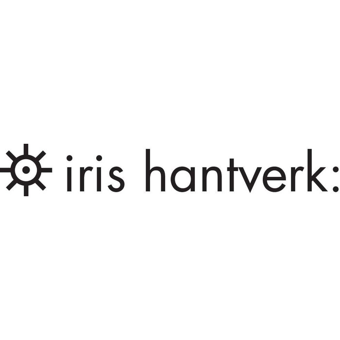 Туалетна щітка Iris Hantverk з берези у світло-сірому бетонному стакані