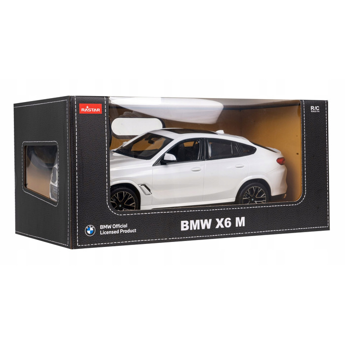 Радіокерована модель автомобіля BMW X6 M 1:14 Rastar, білий