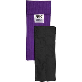 FRIO охолоджуючий чохол для інсулінової ручки, 18x6,5 см, фіолетовий, для діабетиків, переносна сумка для інсуліну, не потребує акумуляторів чи електрики, охолоджується водою, багаторазова