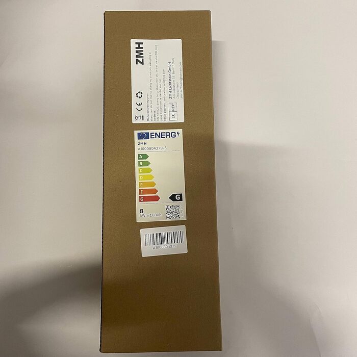 Набір з 2-х настінних світильників ZMH 30 см, LED, 8W, тепле біле світло, для коридору, спальні, вітальні, сучасна біла настінна лампа
