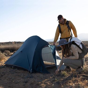 Намет Naturehike Cloud Up 2 для кемпінгу, ультралегкий, для 2 осіб, 3-4 сезони, водонепроникний, для туризму та походів, темно-синій