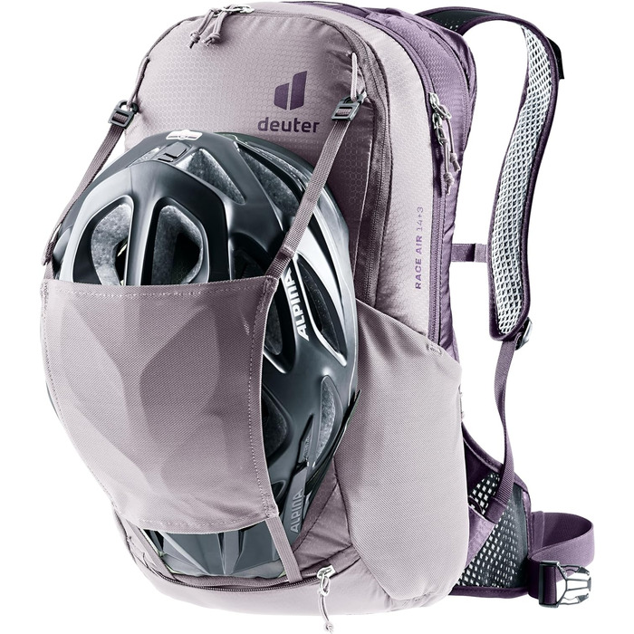 Велосипедний рюкзак Deuter Race Air 14+3 л, лаванда-фіолетовий