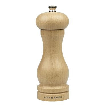 Перцемолка Cole & Mason HA0624P Beech Capstan Precision+, натуральний бук, 165 мм