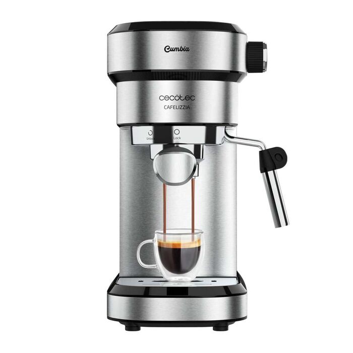 Кавомашина Cecotec Cafelizzia ColdBrew: Еспресо, Капучино, Холодний Кава, 20 бар, Сталь