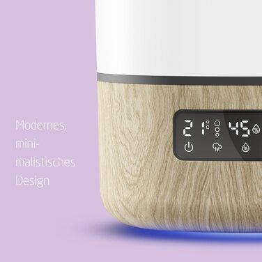 Розумний зволожувач повітря Maxi-Cosi Breathe для дитячої кімнати з ароматизацією, сумісний з Alexa та Google Assistant