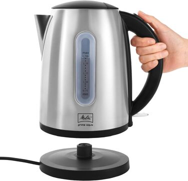 Чайник електричний Melitta Prime Aqua 1.7л нержавіюча сталь, 2200 Вт + Тостер WMF Bueno Edition нержавіюча сталь, 2 відділення, 800 Вт