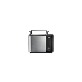 Тостер Braun HT5015.BK Toastafette чорний/сріблястий, пластик/нержавіюча сталь